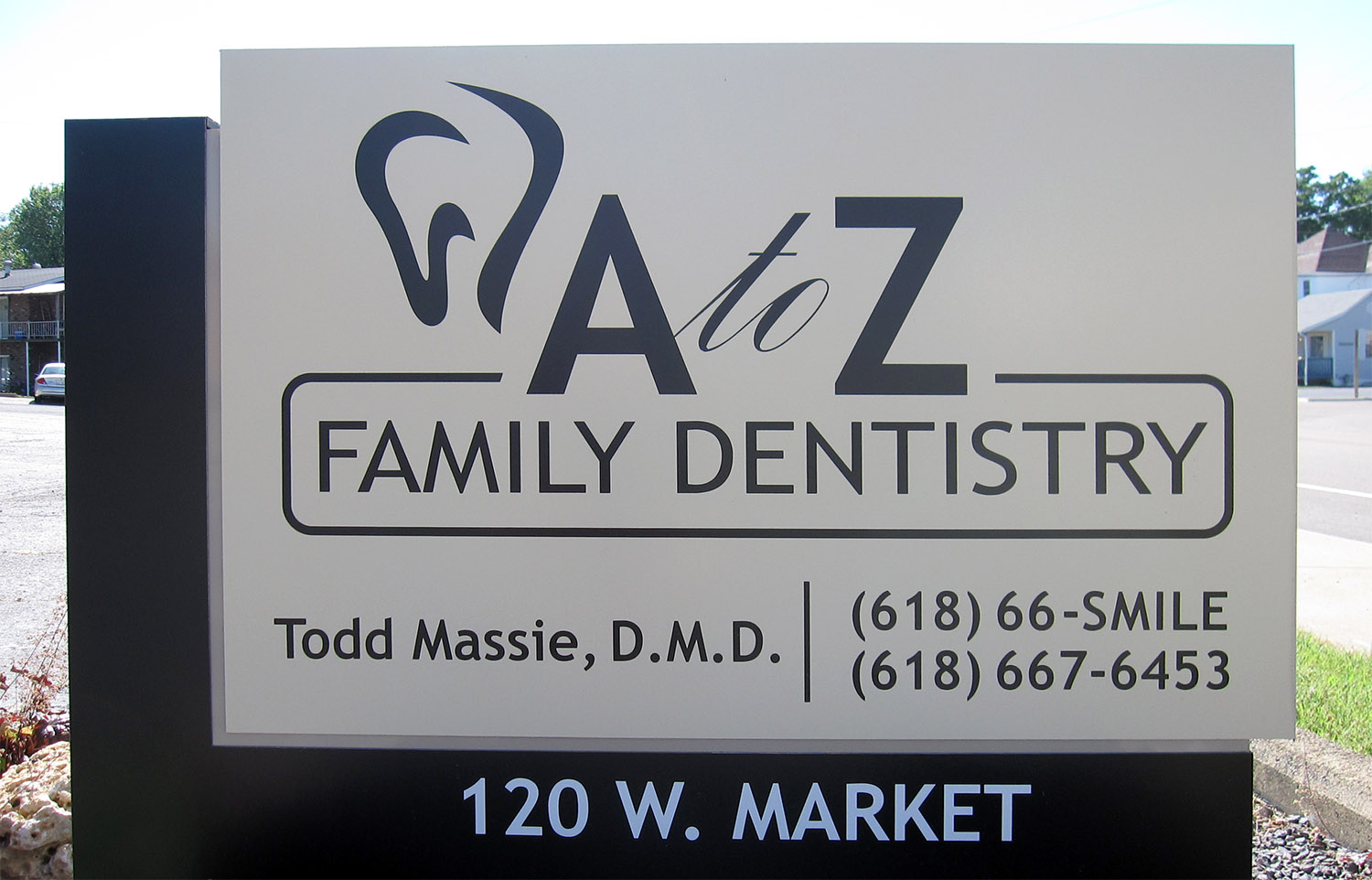 A to Z Family Dentistry Sign A to Z Family Dentistry Sign